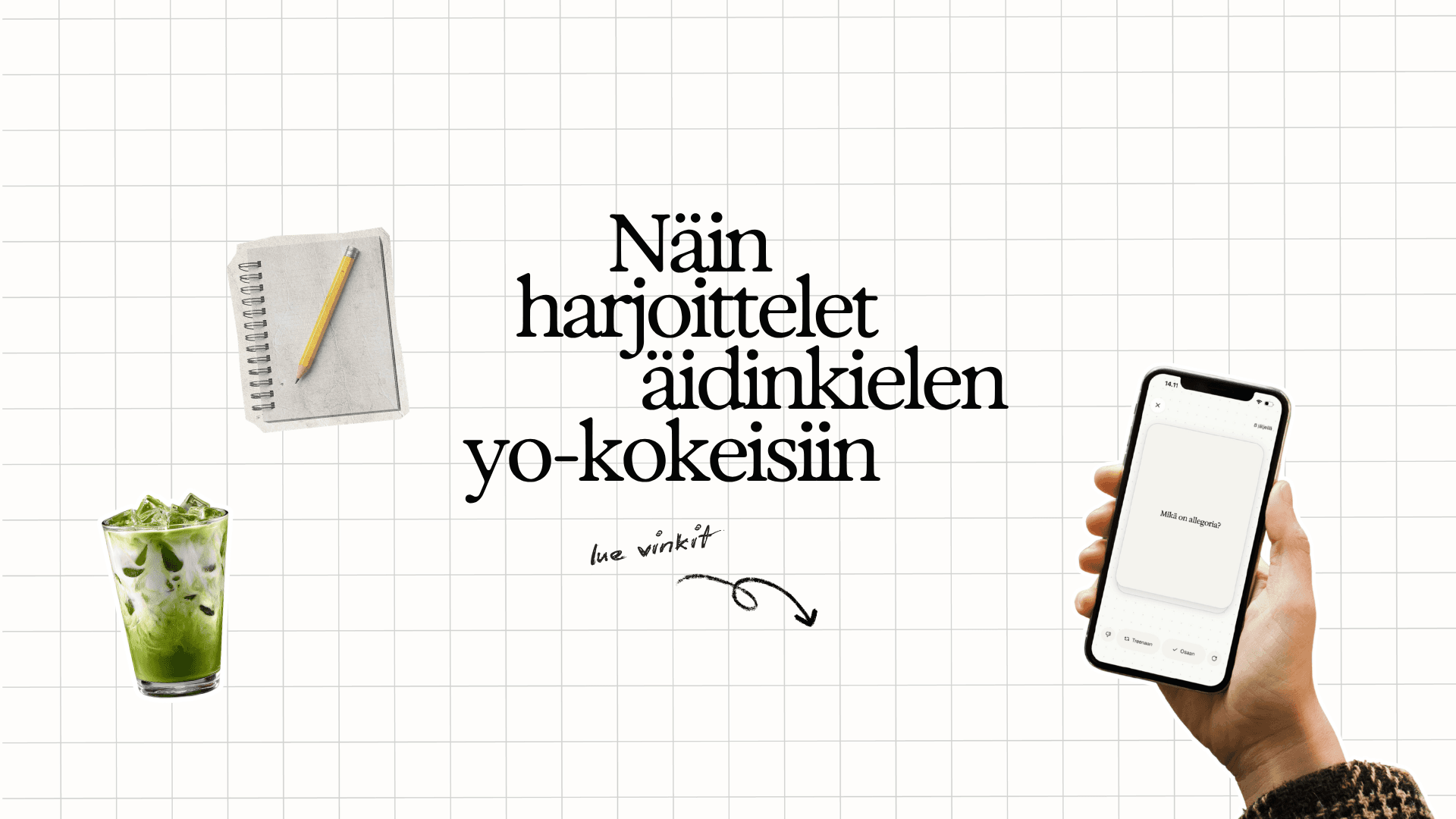 Äidinkielen yo-kokeeseen valmistautuminen