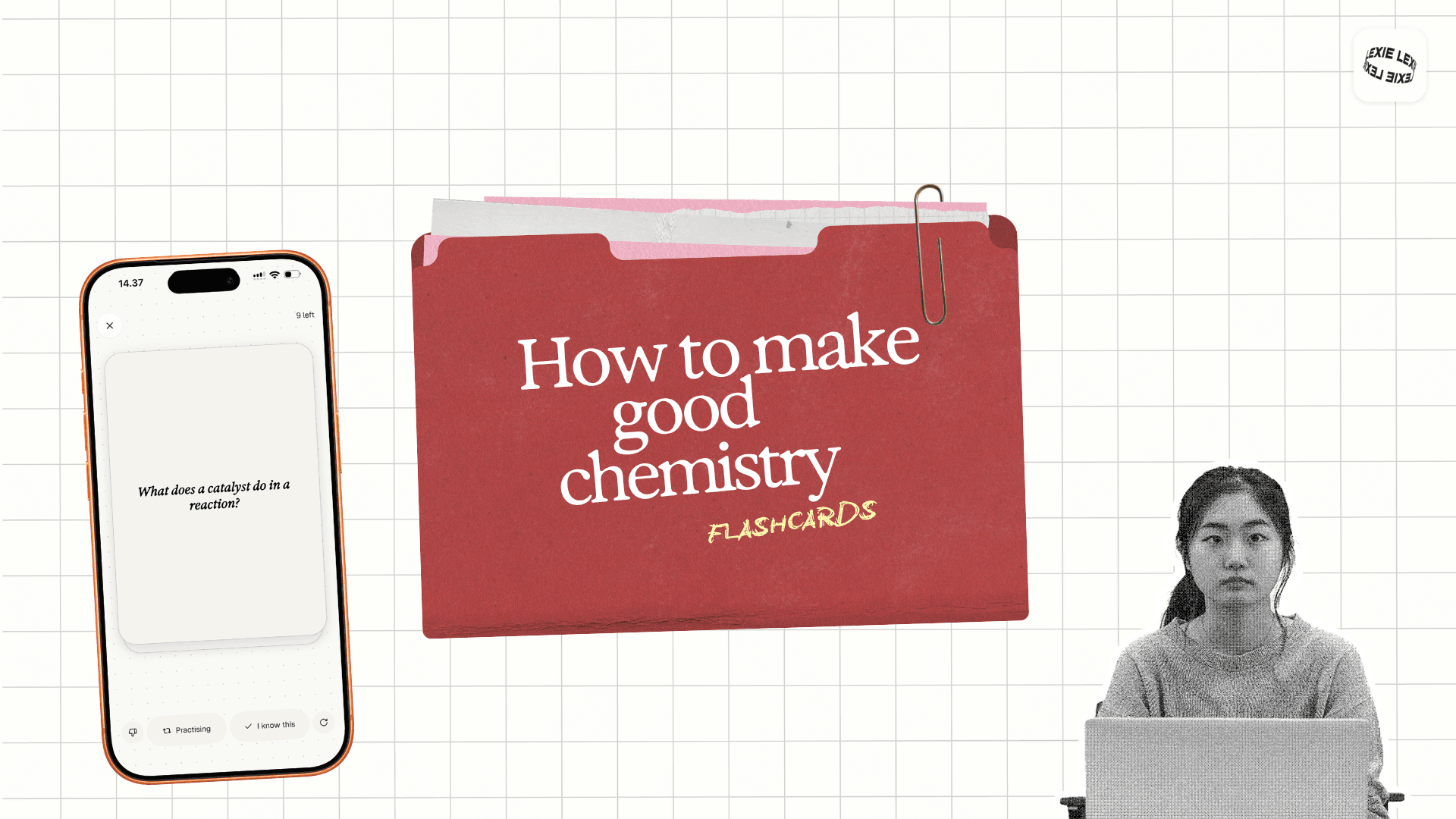 Illustrated meadow landscape