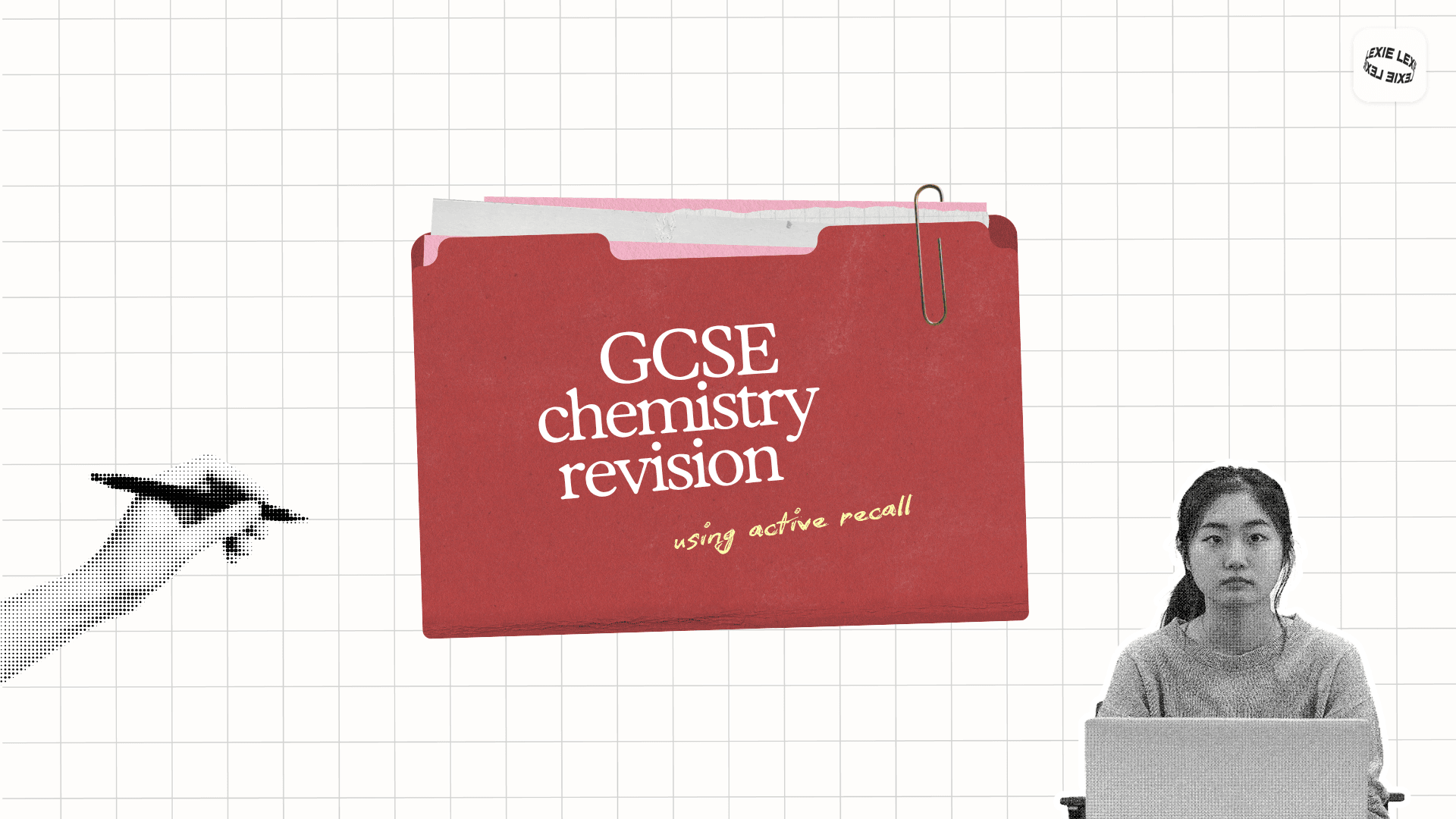 Illustrated meadow landscape