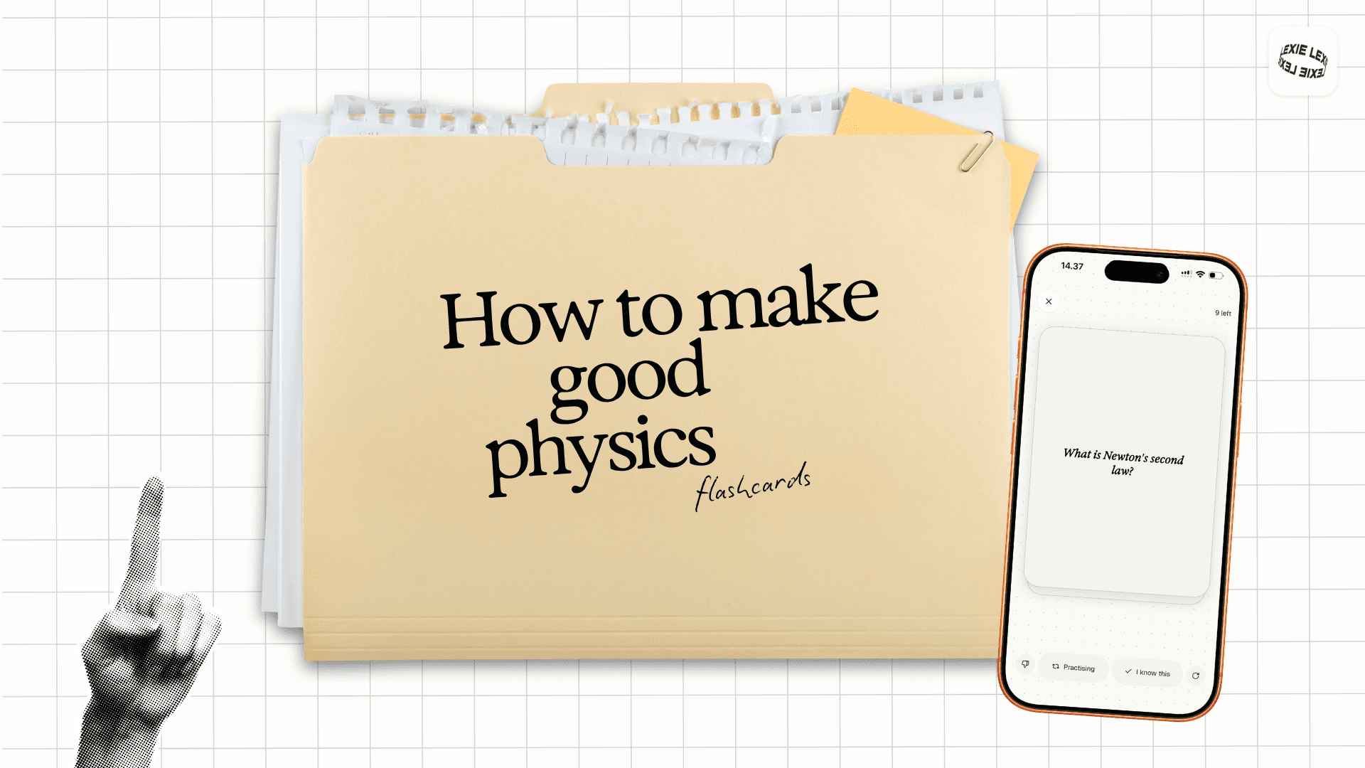 Illustrated meadow landscape