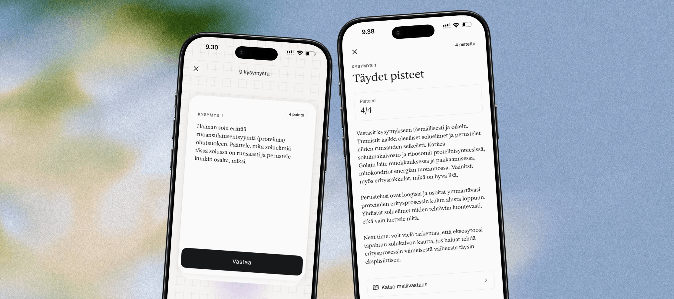 Biologian yo-kokeen harjoittelumenetelmät