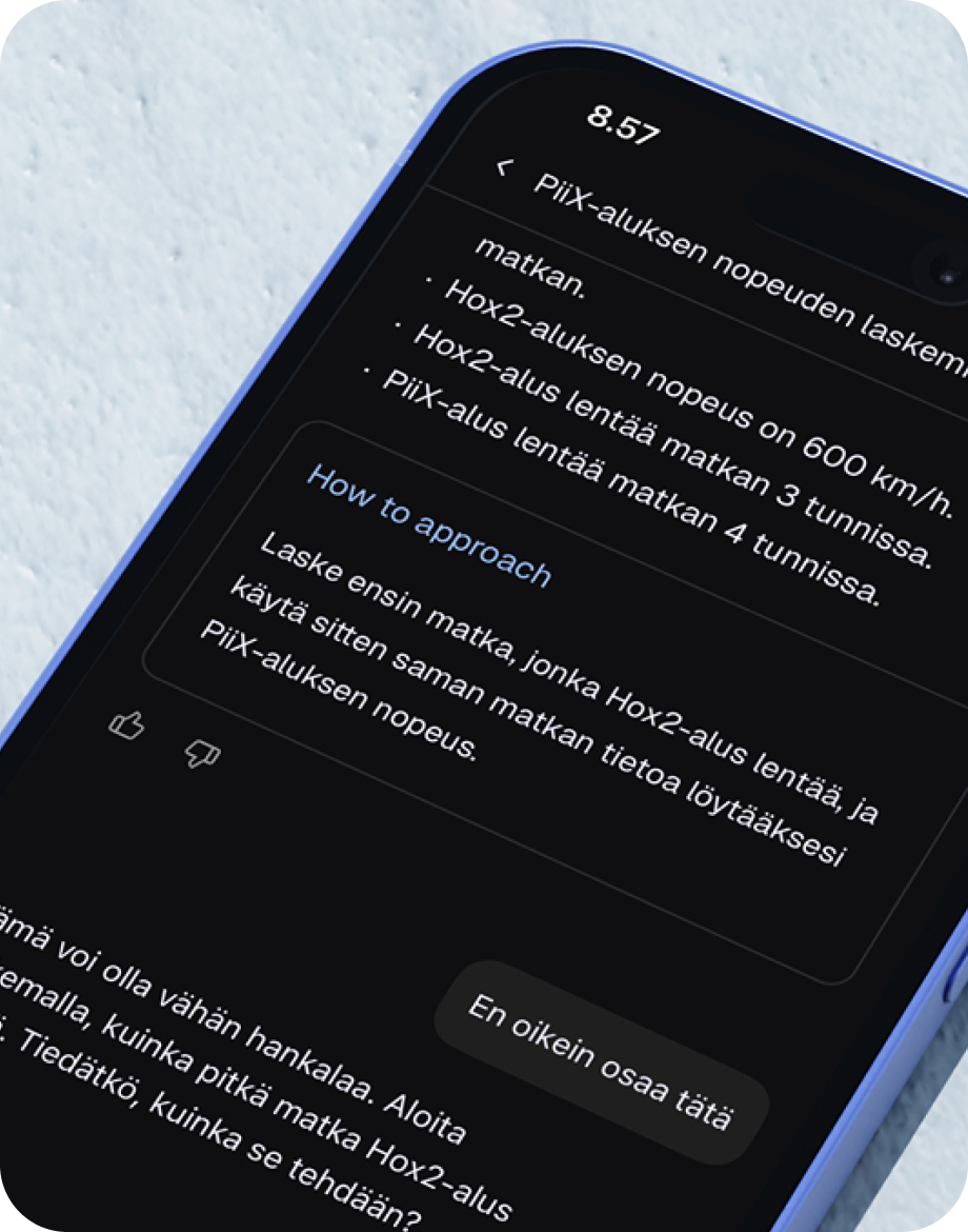 Text editing view